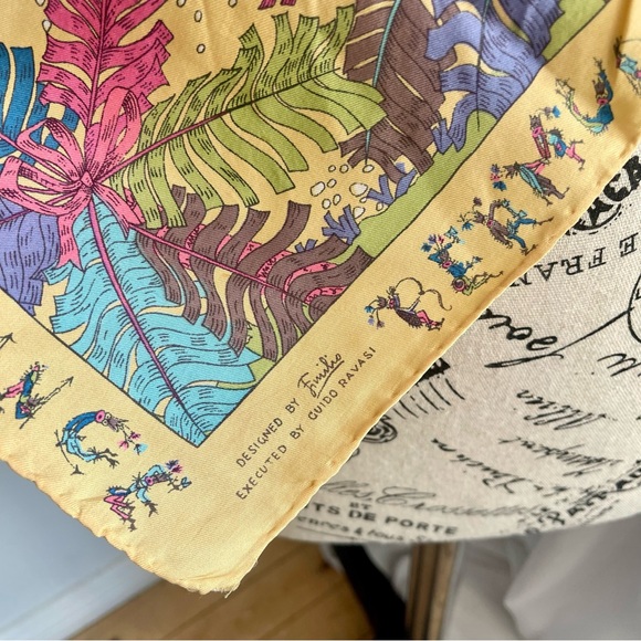 Rare 1940’s Emilio Pucci Guido Ravasi Scarf - Picture 2 of 13